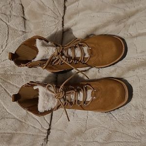 Combat style boots, Nine West